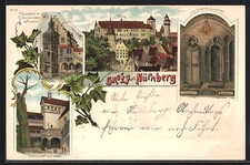 Lithographie Nürnberg, Burg