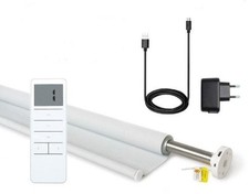 Funk Smart-Home-Steuerung elektrisch für Seitenzugrollos inkl. Fernbedienung