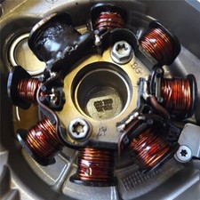 KTM EXC 530 R 2009 Lichtmaschine Lima mit Deckel Zündungsdeckel