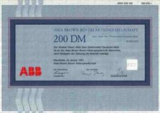 ASEA Brown Boveri 1997 ABB BBC