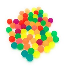 20 Flummi in Neonfarben 18 mm