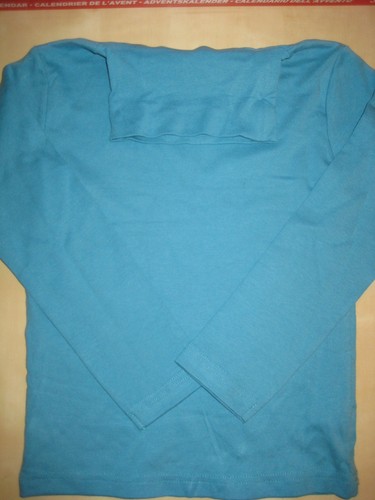 Rollkragen langarm shirt - rollkragen,
