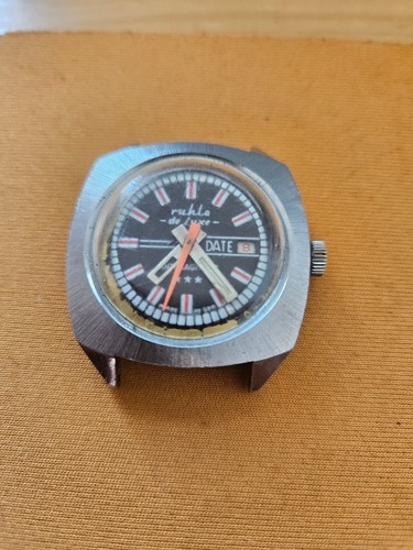 Ruhla luxe ddr armbanduhr - ruhla,
