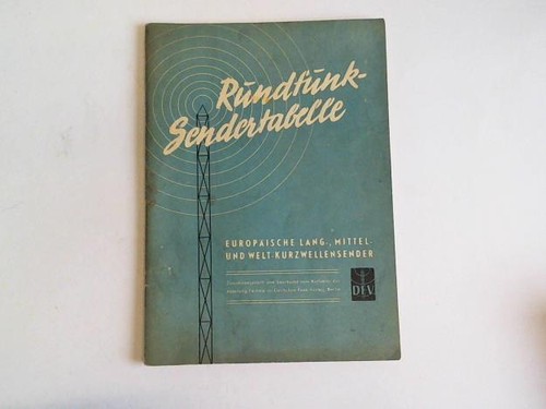 Rundfunk sendertabelle - rundfunk,