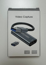 VIXLW 4K HDMI auf USB Capture Card Full HD 1080P für Streaming & Aufnahme