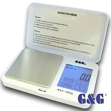 G&G TS-W 1000g/0,1g Feinwaage Taschenwaage Digitalwaage Juwelierwaage Goldwaage