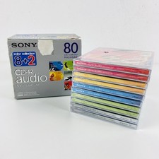 10x Sony CD-R Audio 80 Min