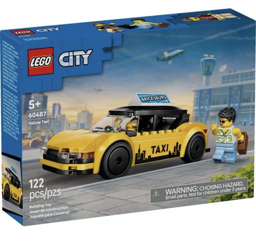 Lego city gelbes - gelbes, taxi