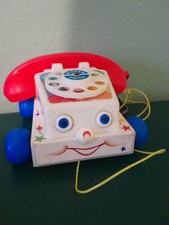Vintage Fisher Price Telefon, Spielzeug 80er Jahre