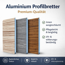 Aluminium Alu XL Sichtschutz