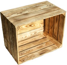 Obstkisten "Johanna" geflammt gebraucht Weinkiste Apfelkiste