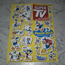 Donald Duck Stickerbogen 33
