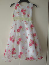 Kleid * festlich * weiß * Rosen * Gr. 116 * Eisend Kids + Bolero * Palomino