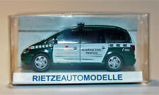 Rietze 50811 Seat Alhambra Guardia Civil Trafico Polizei Spanien - rar - OVP neu