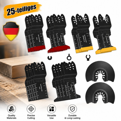 Sägeblätter set multitool - set,