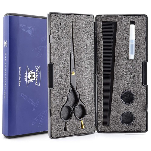 Friseurscheren set schwarz - in,