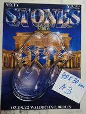 The Rolling Stones...Tour Poster...SIXTY Europa Tour 2022 Waldbühne Berlin