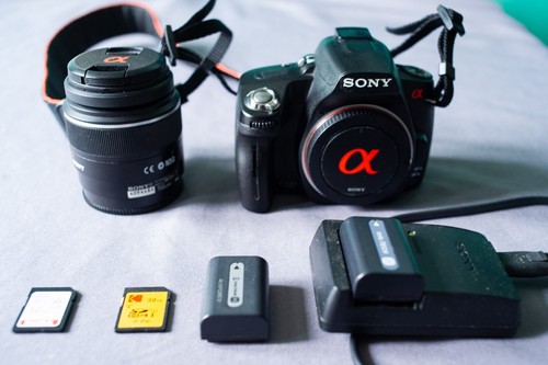 Sony a390 dslr ccd - a390,
