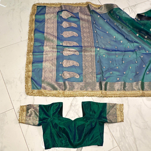 Damen sari set aus - sari,