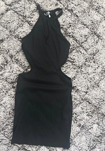 Damen neckholder minikleid - damen,