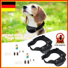 2X Anti Bell Halsband Hunde-Erziehungshalsband Ton Vibration Für Hunde Haustier