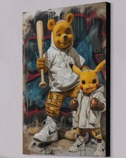 Pikachu pokemon leinwand bild - pikachu,