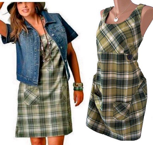 Sheego kleid trägerkleid - kleid,