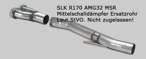 Mercedes slk r170 - r170, ersatzrohr