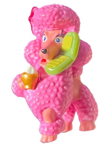Mpg rosa pudel spielfigur - rosa,