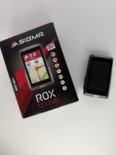 Sigma Fahrradcomputer ROX 12.1 EVO Night Grau GPS Radnavigator , OVP,Top Zustand