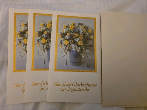 Ddr glückwunschkarten zur - 3,