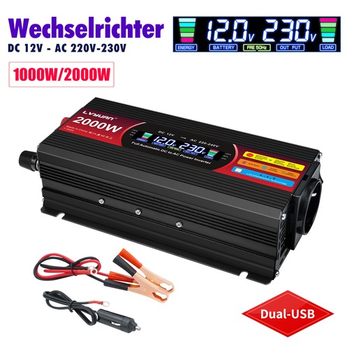 1000w 2000w wechselrichter - 2000w, dc