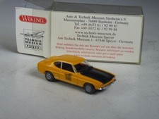 (YG-34) Wiking Sondermodell Ford Capri gelborange/schwarz Speyer Sinsheim in OVP