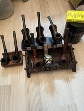 Konvolut Pfeifen Mit Ständer