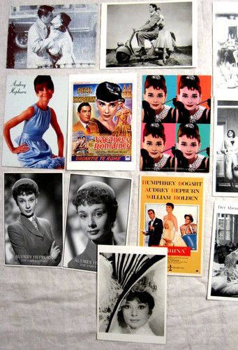 Audrey hepburn postkarten - x,