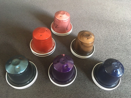 Leere nespresso kapseln - kapseln, (6x3)