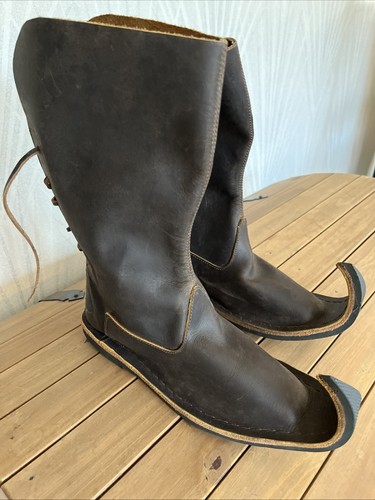 Mittelalter lederstiefel marke - lederstiefel,