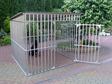 Verstärkter Hundezwinger 2 x