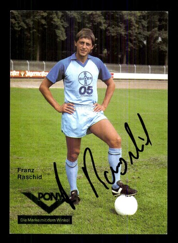 Franz raschid autogrammkarte - franz,