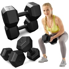 Hanteln Set Kurzhanteln 2er Set 20 kg (2x10 kg) Hanteln Dumbbell Set TREX SPORT