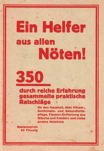 Helfer allen nöten - helfer, in