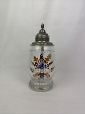 JOSKA Kristall Bierkrug bemalt