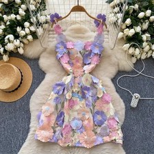 Floral Sleeveless Summer Dress