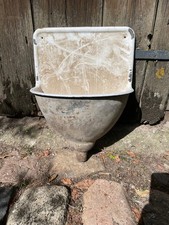 Gusseisen Waschbecken Waschtrog Antik alt Scheunenfund