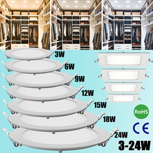 Led panel einbauleuchte 24w - panel,
