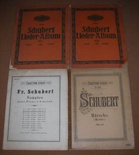 Konvolut Noten Franz Schubert