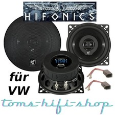 Hifonics TS-42 10cm 2-Wege Lautsprecher für VW Golf III 3 Passat 35i B4 T4 LT 