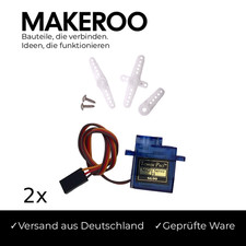 2x SG90 9G Micro Servo Motor