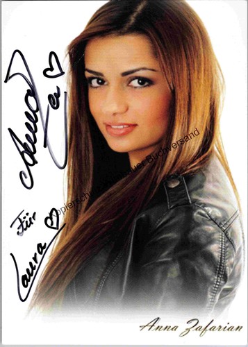 Original autogramm anna - autogramm,