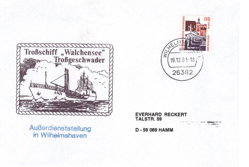 Schiffspost trossschiff - schiffspost,